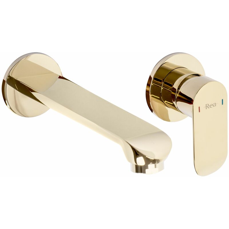 REA - Concealed Basin Faucet Hyper Gold + Box