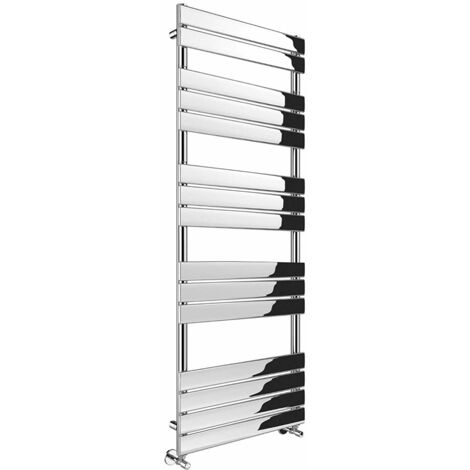 Bathroom Flat Panel Heated Towel Rail Radiator Central Heating 1600x600mm Chrome
