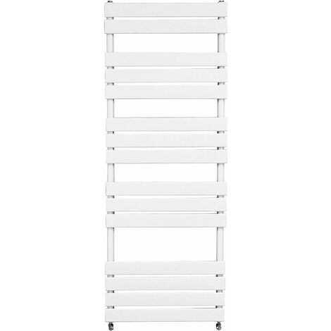 Bathroom Flat Panel Heated Towel Rail Radiator Central Heating 1600x600mm White