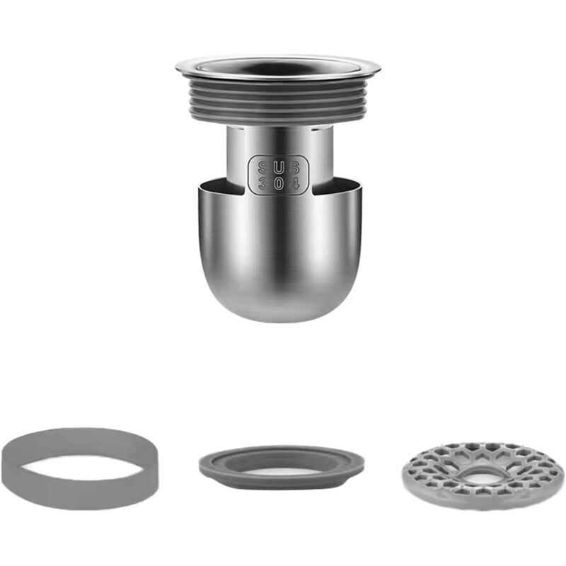 Image of Bathroom floor drain faucet with anti-reflux&hellip;