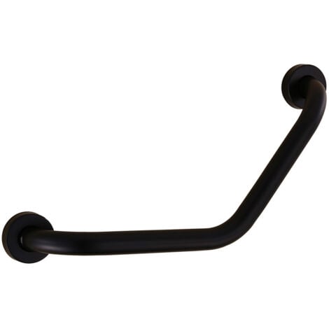 CYSLMUK Bathroom Grab Bar Stainless Steel Shower Safety Bar, Black