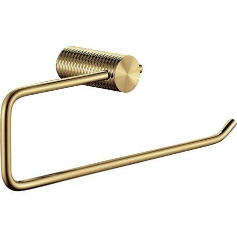 BATHROOM HANGER REA 9710 PRISM BRUSH GOLD