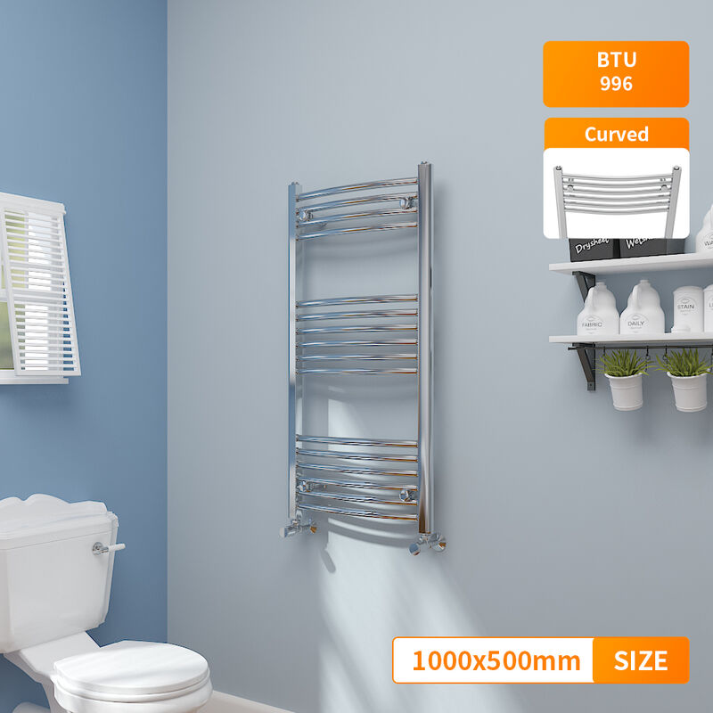 Image of NRG - Bathroom Heated Towel Rail&hellip;