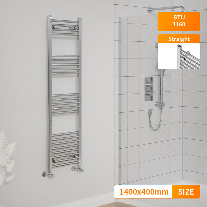 Image of NRG - Bathroom Heated Towel Rail&hellip;