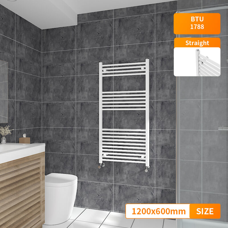 Image of NRG - Bathroom Heated Towel Rail&hellip;