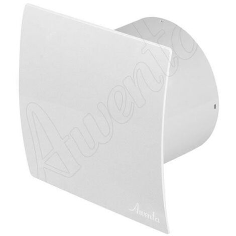Bathroom Kitchen Toilet Wall Air Ventilation Extractor Fan with Pull Cord 6" 150mm White