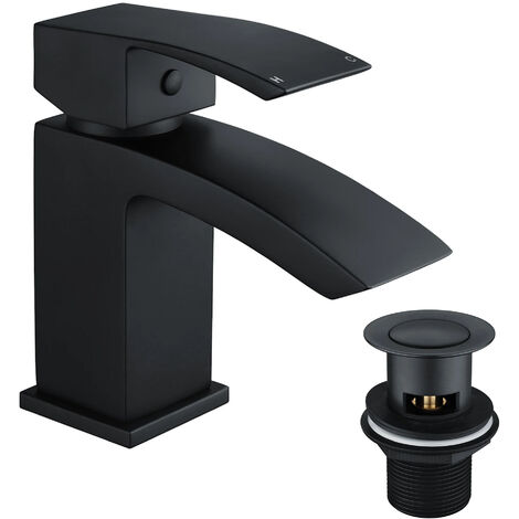 Monobloc basin taps