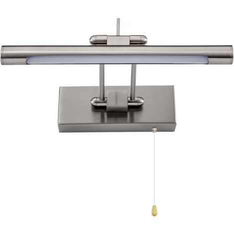 Bathroom Mirror Light with Switch LED Bathroom Wall Light IP44 Adjustable Makeup Mirror Light 4000K 35cm/6W