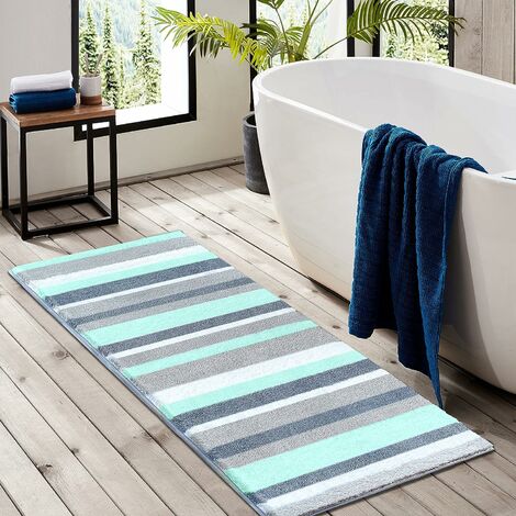 Color&Geometry Color G Bathroom Rug Mat, Ultra Soft and Water Absorbent Bath Rug, Bath Carpet, Machine Wash/Dry, for Tub, Shower, and Bath Room (16 inchx24 inch