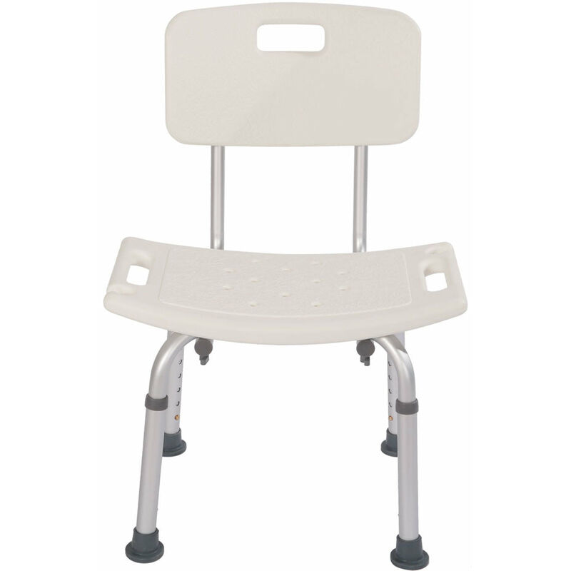 Bathroom Safety Chair - White - White
