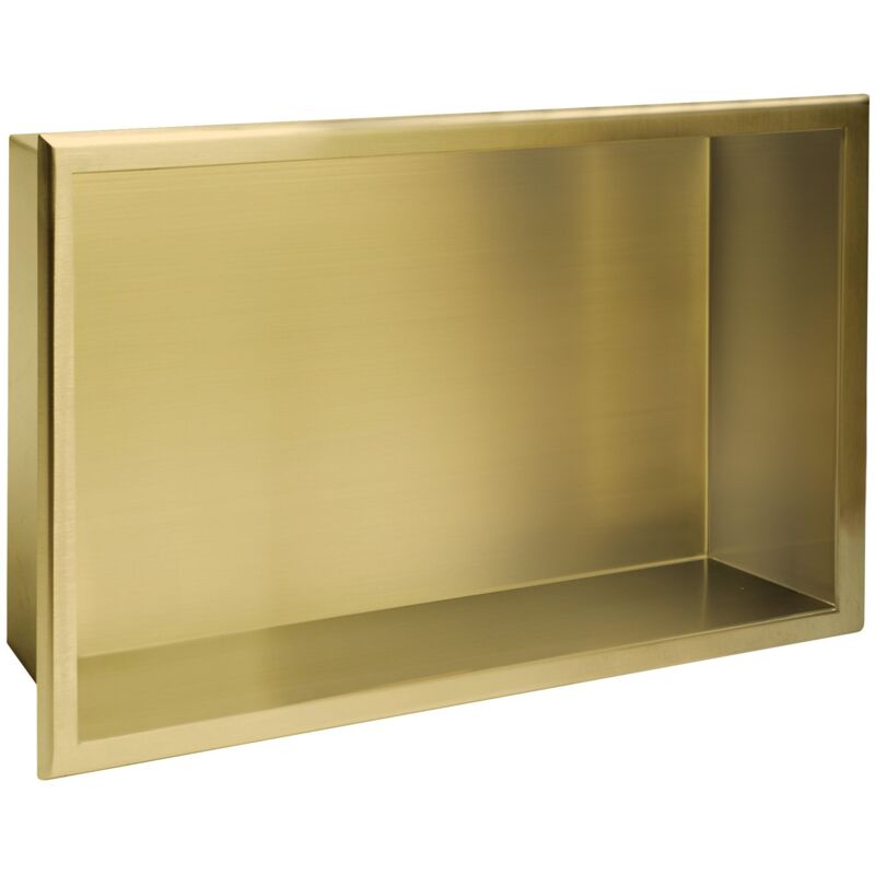 REA - niche de salle de bain 30X45 gold brush