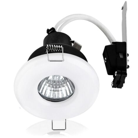Bathroom Shower Soffit Ip65 Rated Gu10 Ceiling + Gu10 LED Bulb