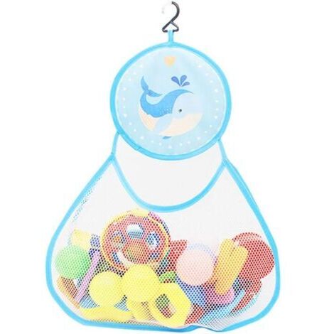 Bathroom Storage Bag Bath Toy Bag with Hook Bath Toy Organizer