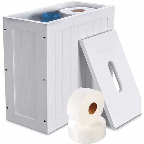 Artiss Bathroom Storage Caddy Utility Toilet Cabinet Tissue Box Holder  Cupboard Cover