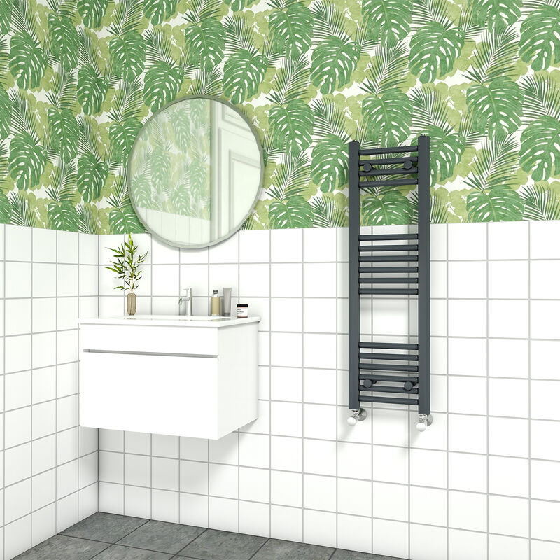 Image of Bathroom Straight Heated Towel Rail Radiator&hellip;