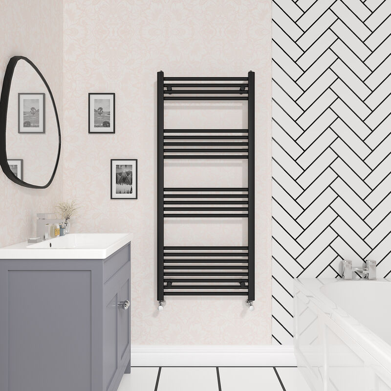 Image of NRG - Bathroom Straight Heated Towel&hellip;