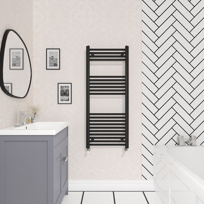 Image of NRG - Bathroom Straight Heated Towel&hellip;