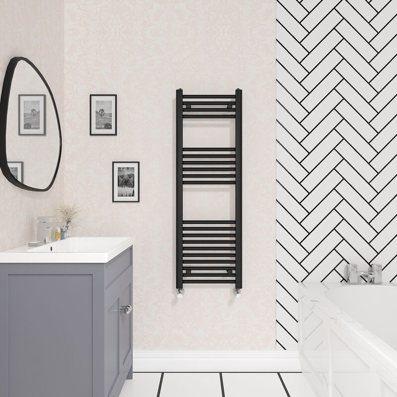 Image of NRG - Bathroom Straight Heated Towel&hellip;