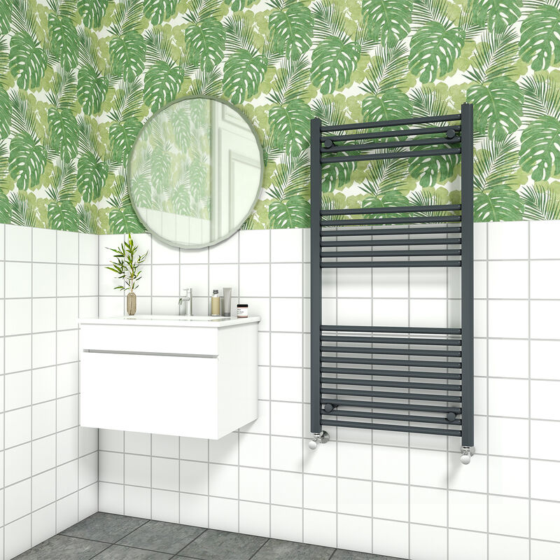 Image of NRG - Bathroom Straight Heated Towel&hellip;