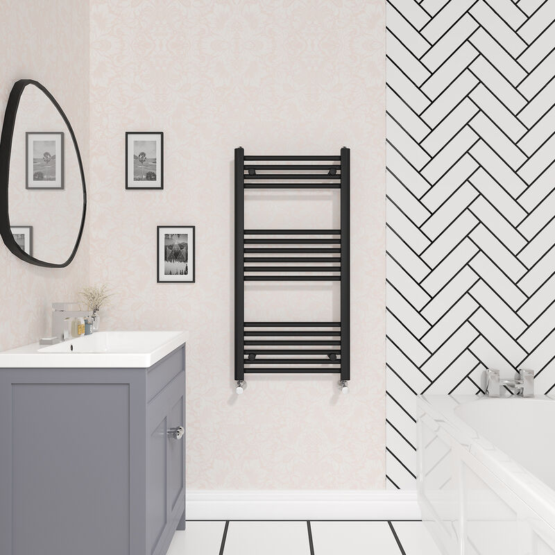 Image of NRG - Bathroom Straight Heated Towel&hellip;