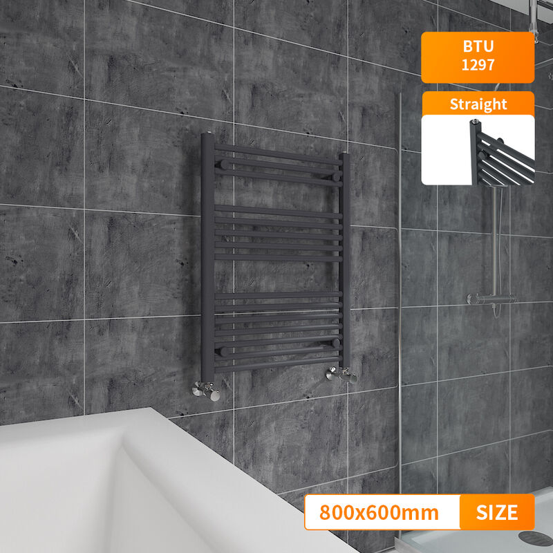 Image of NRG - Bathroom Straight Heated Towel&hellip;