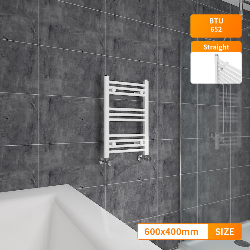 Image of NRG - Bathroom Straight White Heated&hellip;