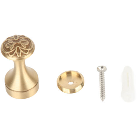 Bathroom Towel Hook Copper Retro Multifunctional Space Saving Wall Mounted Robe Hook for Door C Type