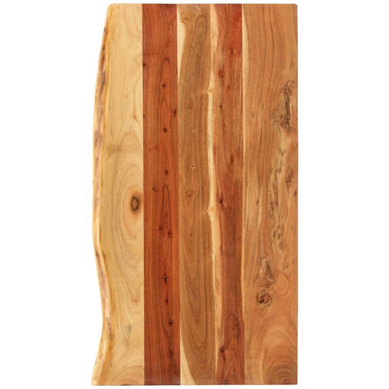 Bathroom Vanity Top Solid Acacia Wood 100x52x2.5 cm Vidaxl