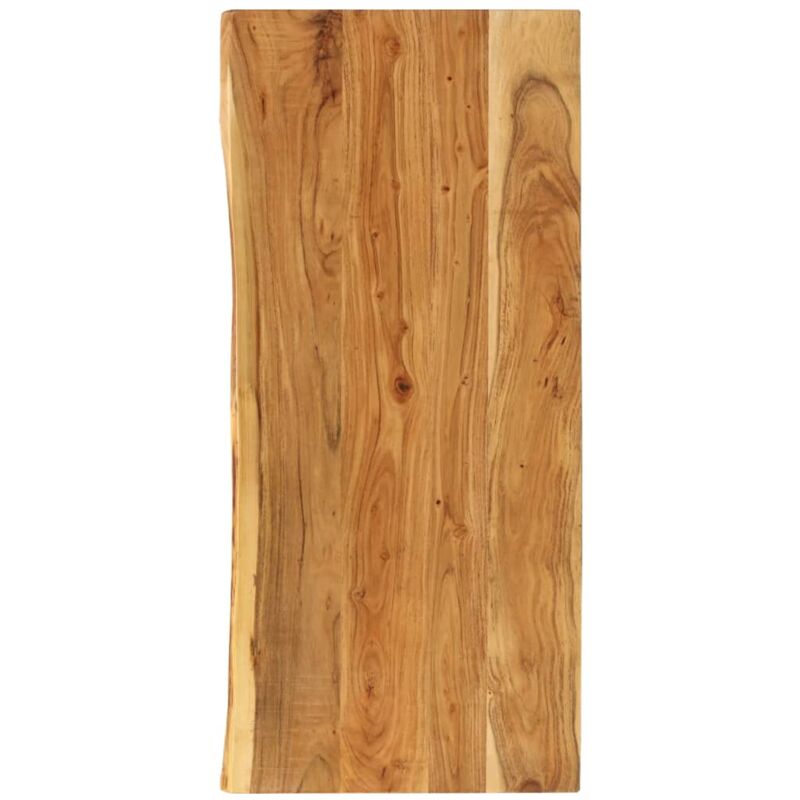 Bathroom Vanity Top Solid Acacia Wood 140x52x2.5 cm Vidaxl