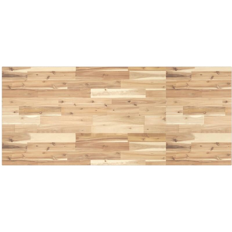 Bathroom Vanity Top Untreated 140x60x2 Cm Solid Wood Acacia Vidaxl