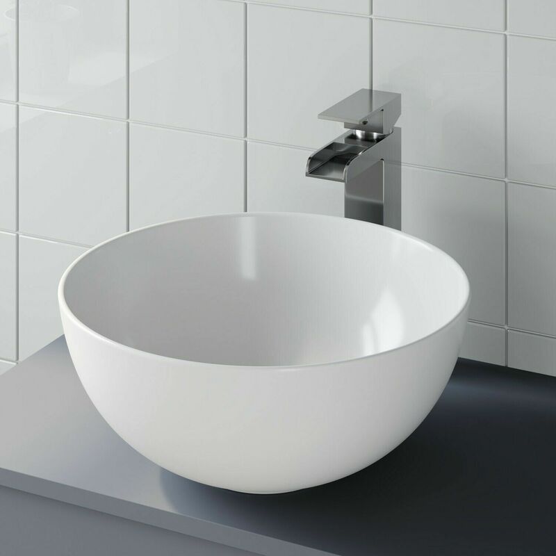 Bathroom Vanity Wash Basin Sink Countertop Circular Curved ...