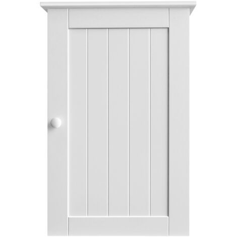 Bathroom Wall Cabinet Storage Cupboard MDF Shelf Vanity Unit