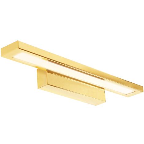 Bathroom Light Bar Joossnwell 24 Inch Gold LED Vanity Light - Dimmable Ing 16W 3000K Warm White Bathroom Mirror Light - View #7