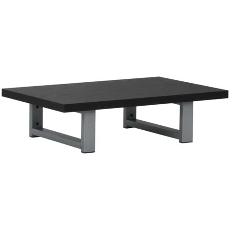 Bathroom Wall Shelf for Basin Black 60x40x16.3 cm vidaXL