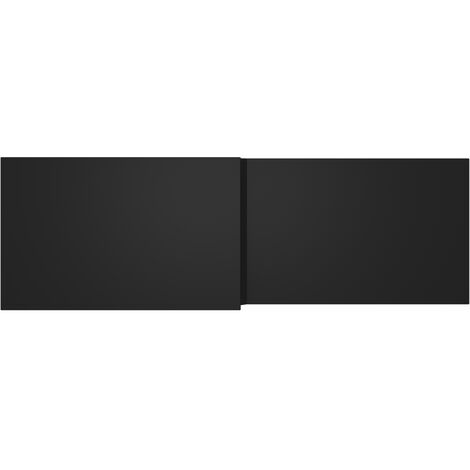 Bathroom Wooden MDF Bath Panel Matt Black Easy Cut 1700mm L Shape Front Panel