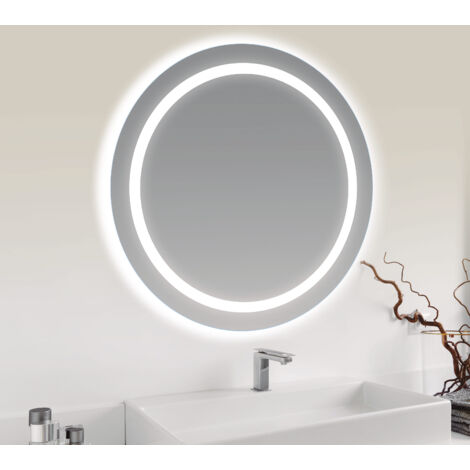 BATHSTAGE 65454 B-920 Espejo LED Retroiluminado 65 cm Redondo Canto Pulido - ref: BS-65454