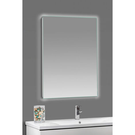 BATHSTAGE 65508 B-923 H/V Espejo LED Retroiluminado Reversible 60x80 cm Canto Pulido - ref: BS-65508