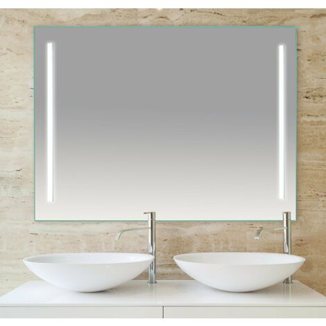 BATHSTAGE 65744 B-918 H/V Espejo LED Reversible 100X70 cm Canto Pulido - ref: BS-65744