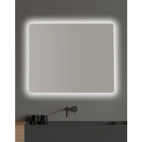 BATHSTAGE 67670 B-952 H/V Espejo LED Retroiluminado Reversible 60x80 cm Canto Pulido Romo - ref: BS-67670