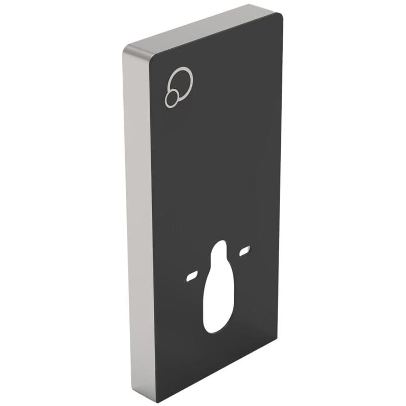 Bâti-support décoratif pour wc suspendu - Noir - spinosa