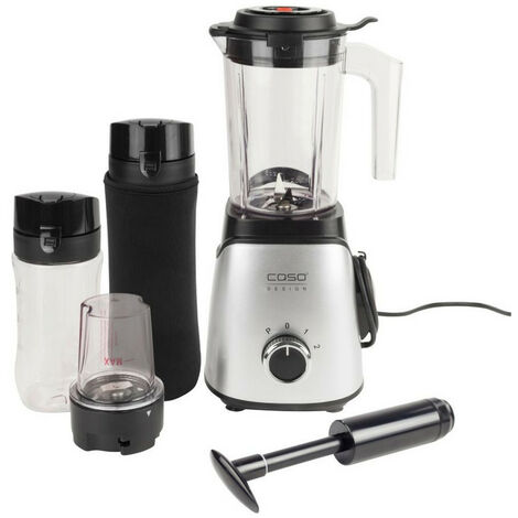 batidora 0,7l 300w acero inoxidable / negro - 3608 - Caso -