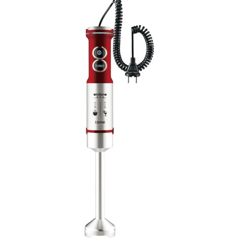 Batidora brazo inox kuken con vaso 600ml red