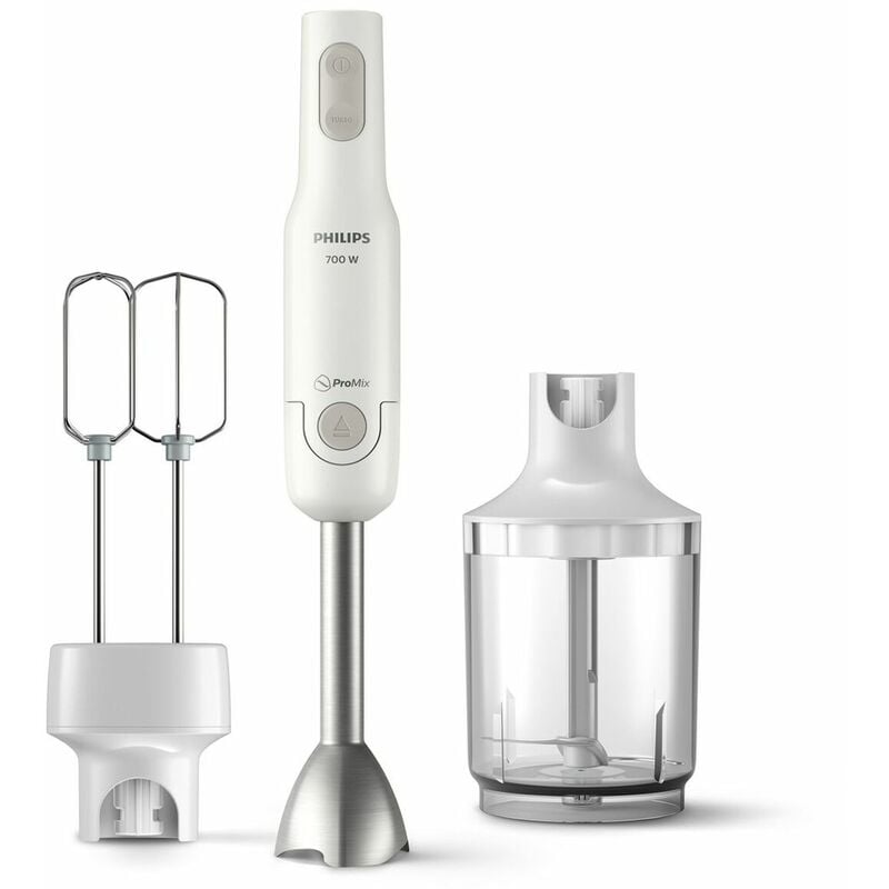 Batidora de Mano Multifunción con Accesorios Philips HR2546/00 Blanco 700 W