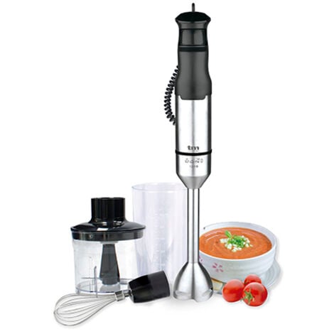 Batidora de Mano TM Electron Acero Inoxidable 1200 W