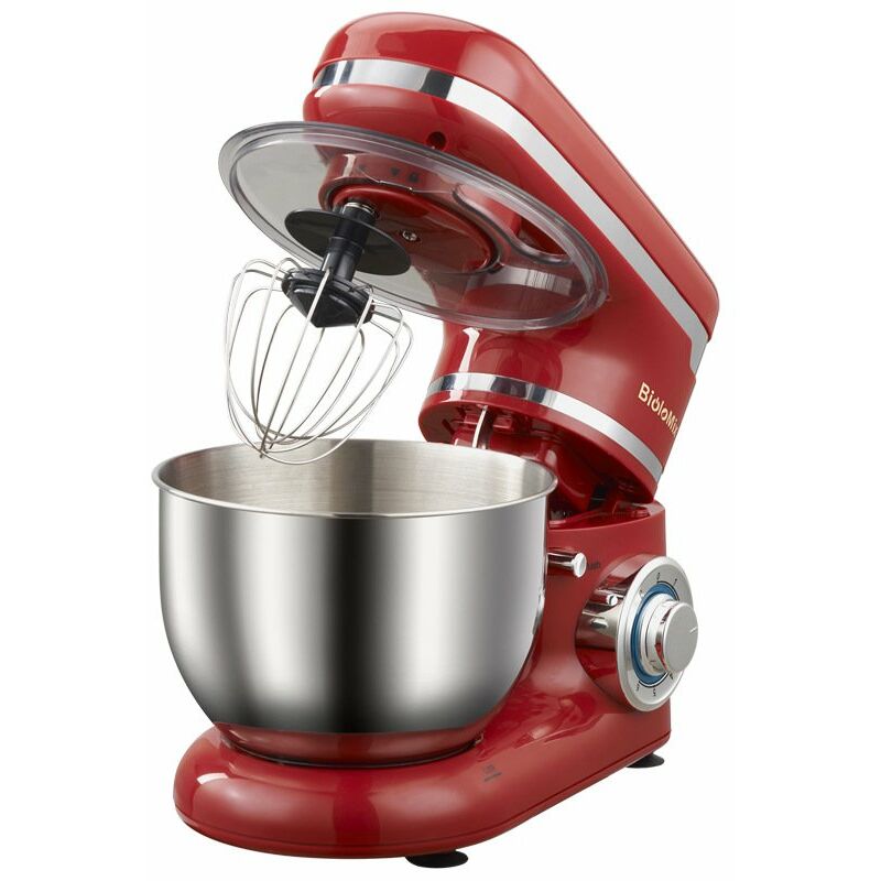Batidora de repostería, batidora de masa silenciosa de 1200 w,