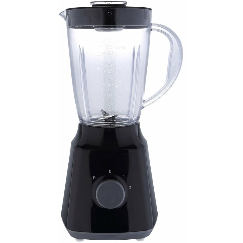 

Batidora de vaso 1.5L 300W con helices en acero inoxidable y harra de plástico Swiss Home