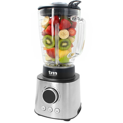Batidora de Vaso TM Electron Acero 1200 W 1,5 L