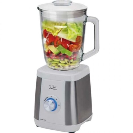 Batidora inox vaso cristal