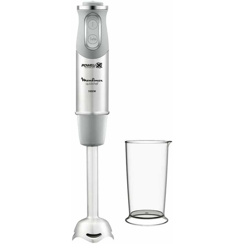

Batidora Mano 1000w Con Vaso Pie Inox Dd65ad10 - Moulinex