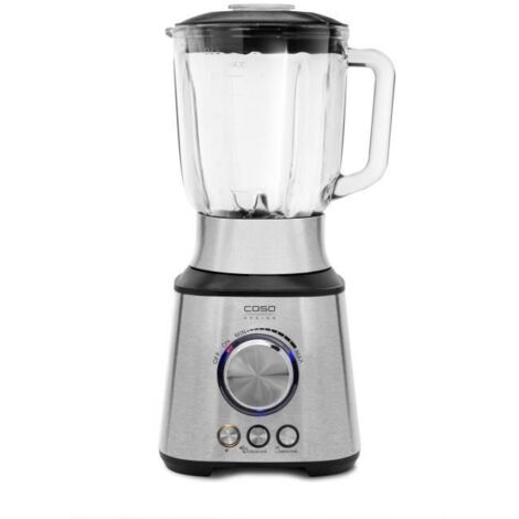 batidora multifunción 1,5l 1000w acero inoxidable / negro - 3617 - caso -